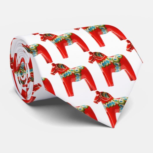 Cravate Cheval de la Suède Dala (Roulé)