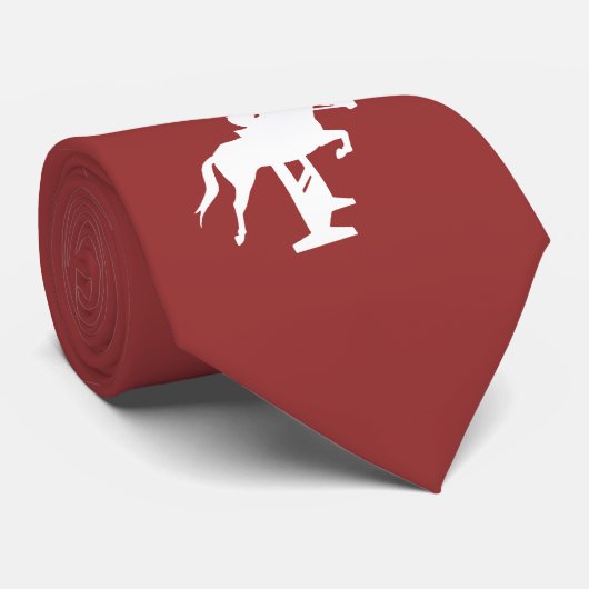 Cravate Cheval et cavalier de pullover de chasseur (Roulé)