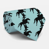 Cravate Cheval et cavalier de pullover de chasseur (Roulé)