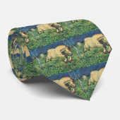 Cravate Cheval galopant de Giovanni Segantini, Art Vintage (Roulé)