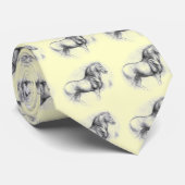 Cravate Cheval Leonardo DaVinci (Roulé)