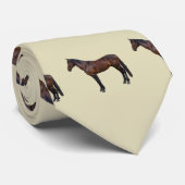Cravate Cheval Morgan de Profil (Roulé)