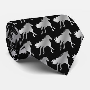 Cravate Cheval Mustang Équipe Mascotte Football Necktie