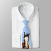 Cravate Cheval sauvage Pinto (Attaché)