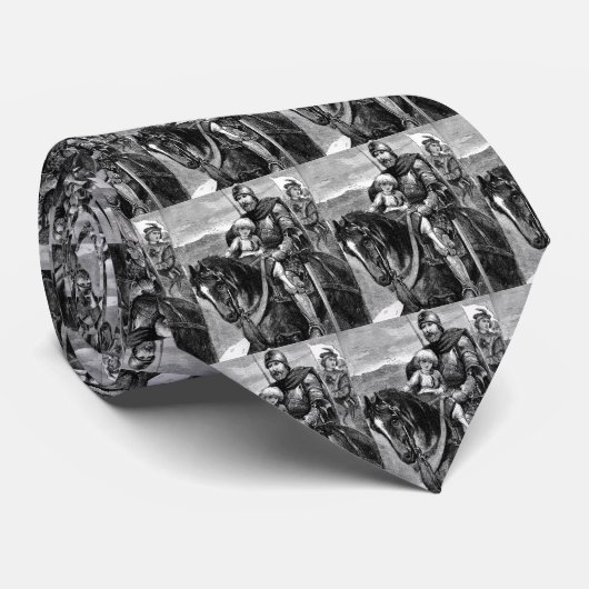 Cravate Chevalier médiéval (Roulé)