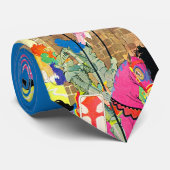 Cravate chevalier médiéval à cheval (Roulé)