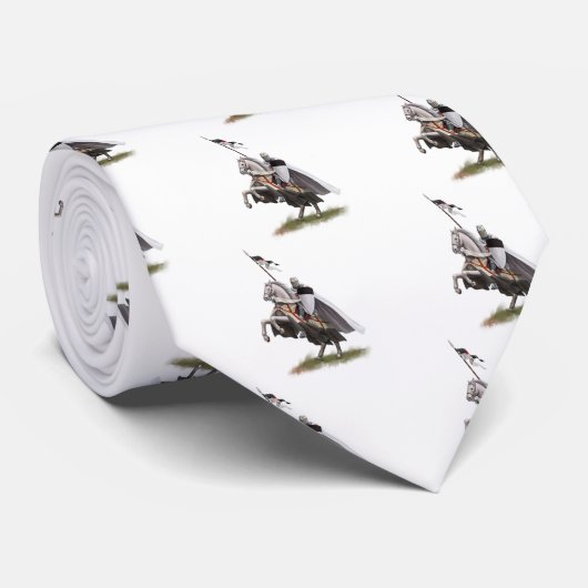 Cravate Chevalier monté Templar (Roulé)