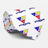 Cravate Chevaliers de lien de bannière de Pythias (Roulé)