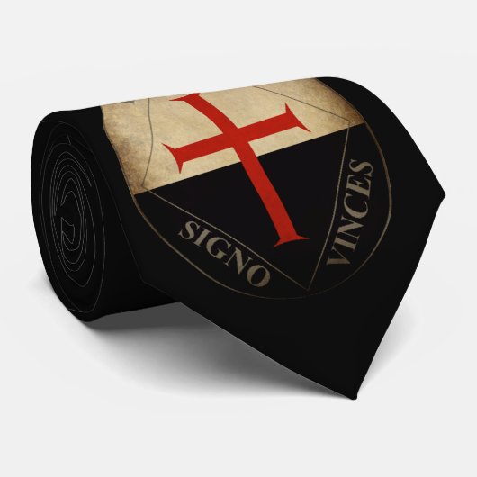Cravate Chevaliers Templar (Roulé)