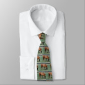 CRAVATE CHEVAUX AMICAUX (Attaché)