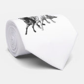 Cravate Chevaux de cirque (Roulé)