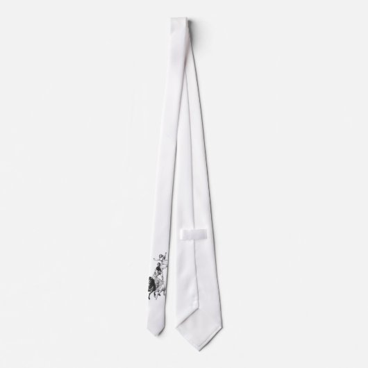 Cravate Chevaux de cirque (Dos)