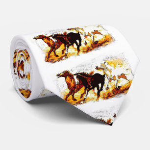 Cravate Chevaux de course