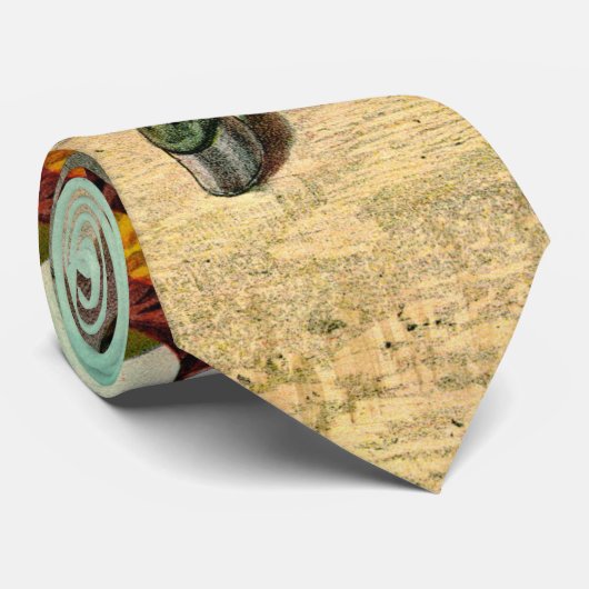 Cravate Chevaux de course 1893 (Roulé)