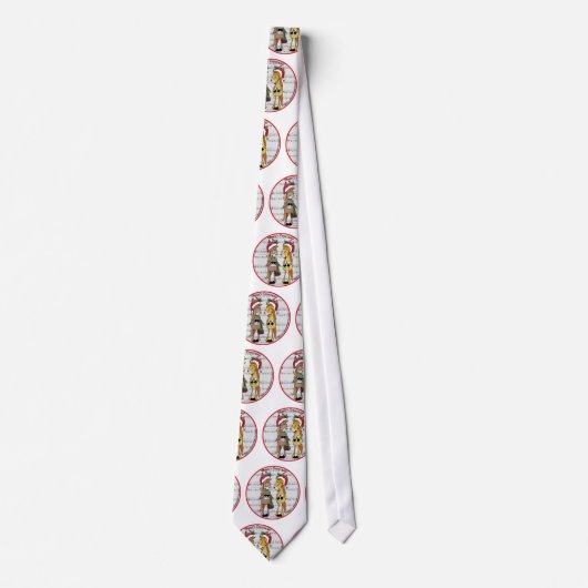 Cravate Chevaux de covoiturage - 'Mare'y Christmas (Devant)