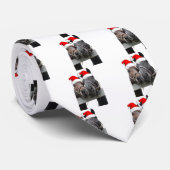Cravate Chevaux de Noël (Roulé)