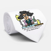 Cravate Cheveux foncés d'effet secondaire de médicament (Roulé)