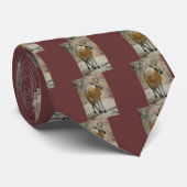 Cravate Chèvres sauvages (Roulé)