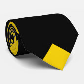 Cravate Chevrons audacieux de la route (Roulé)