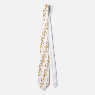 Cravate Chi-Rho d'or
