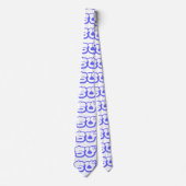 Cravate Chibi ち び japonais Nihongo Hiragana Script (Devant)