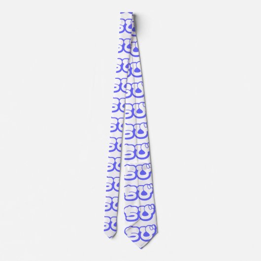 Cravate Chibi ち び japonais Nihongo Hiragana Script (Dos)