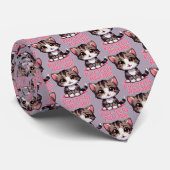 Cravate Chibi Kawaii Kitten Purr parfaitement adorable en  (Roulé)