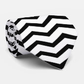 Cravate Chic Chevron (Roulé)
