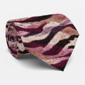 Cravate Chic Groomsmen Tiger (Roulé)