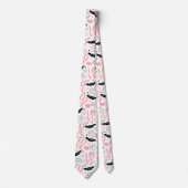 Cravate Chic Love Lettering Hand Drawn Heart Tie (Devant)