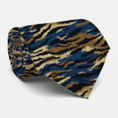 Cravate Chic Men Gifts Tiger Skin (Roulé)