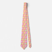 Cravate Chic Printemps coloré lapin lapin Motif lapin (Devant)