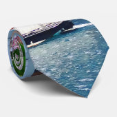 Cravate Chicago IL - Chicago River Near Centennial Fountai (Roulé)