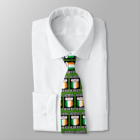 Cravate Chicago Irish American Necktie (Attaché)