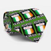Cravate Chicago Irish American Necktie (Roulé)