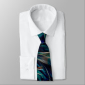 Cravate Chicken Feathers  (Attaché)