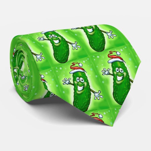 Cravate Chicket de Noël (Roulé)