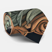 Cravate Chien Art nouveau (Roulé)