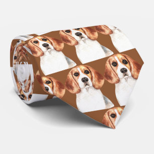 Cravate Chien Beagle Brown