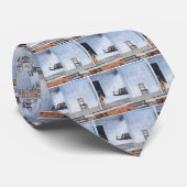 Cravate Chien berger allemand sur le porche (Roulé)