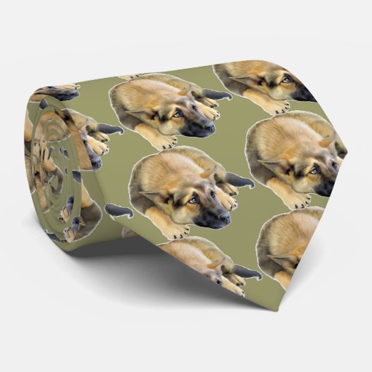 Cravate Chien Chien Chien Chien Allemand Chien Chien Chien (Roulé)