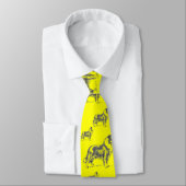 Cravate Chien Colley (Attaché)