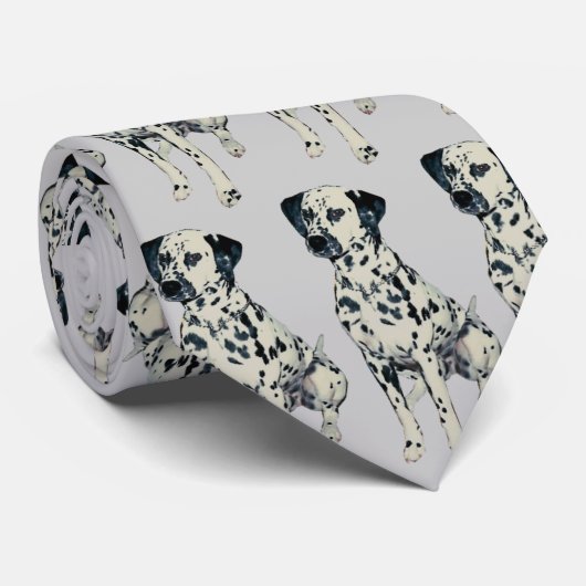 Cravate Chien dalmatien Sparky (Roulé)