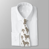Cravate Chien d'arrêt Plat-Enduit (Attaché)