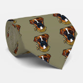 Cravate Chien de boîte (Roulé)