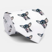 Cravate Chien de chiwawa (Roulé)
