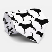 Cravate Chien de limier (Roulé)