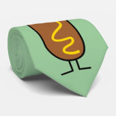 Cravate Chien de maïs heureux (Roulé)