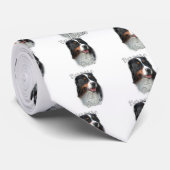 Cravate Chien de Montagne Bernese Papa 2 (Roulé)