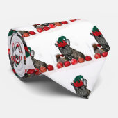 Cravate Chien de Noël (Roulé)